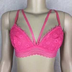 Victoria’s Secret Pink Lace Bralette S